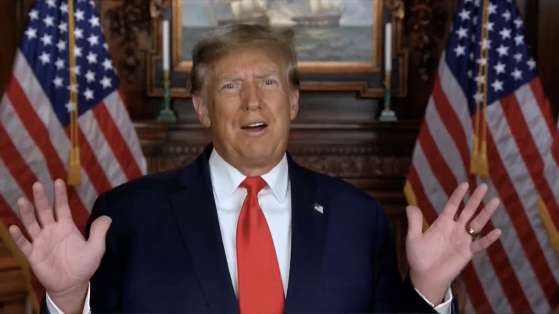 Политик на трибуне